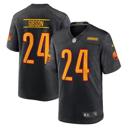 Antonio Gibson Washington Commanders Nike Alternate Game   Jersey - Black