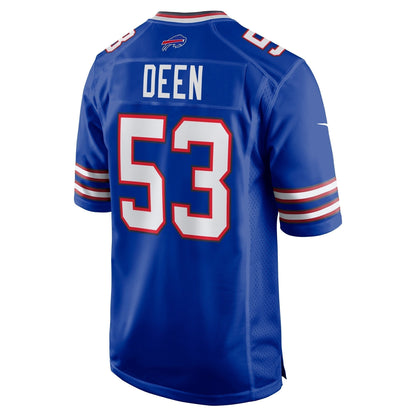 Branson Deen Buffalo Bills Nike Game Jersey -  Royal