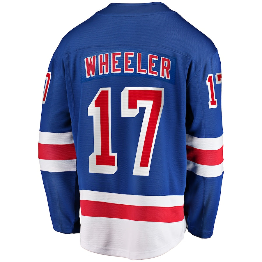 Blake Wheeler New York Rangers   Home Breakaway  Jersey - Blue