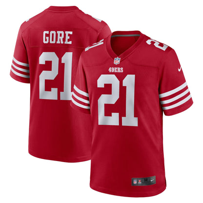 Frank Gore San Francisco 49ers Nike Retired   Game Jersey - Scarlet