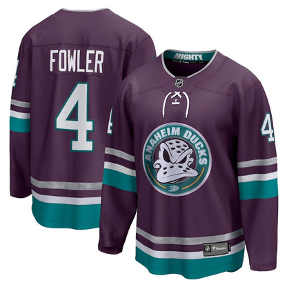 Cam Fowler Anaheim Ducks   30th Anniversary Premier Breakaway Jersey - Purple