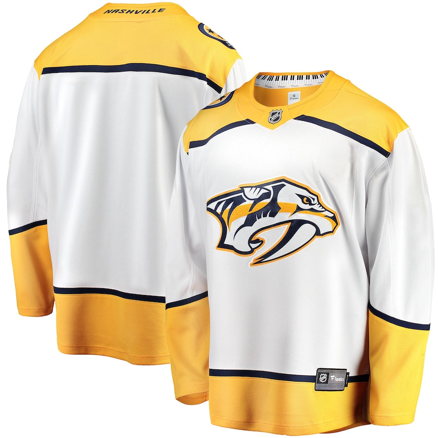 Nashville Predators   Breakaway Away Jersey - White
