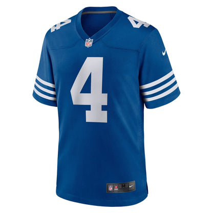 Sam Ehlinger Indianapolis Colts Nike Game   Jersey - Blue