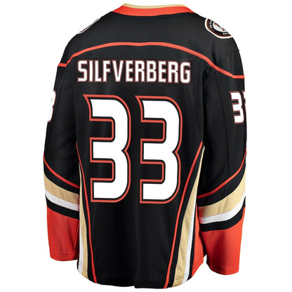 Jakob Silfverberg Anaheim Ducks   Breakaway  Jersey - Black