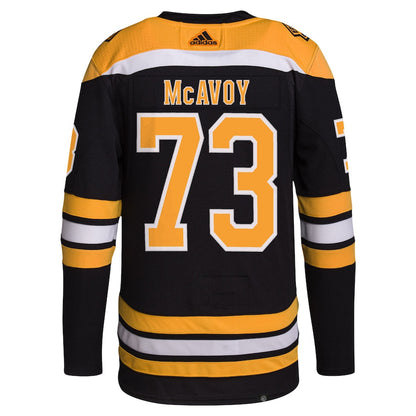 Charlie McAvoy Boston Bruins   Home Primegreen   Pro  Jersey - Black