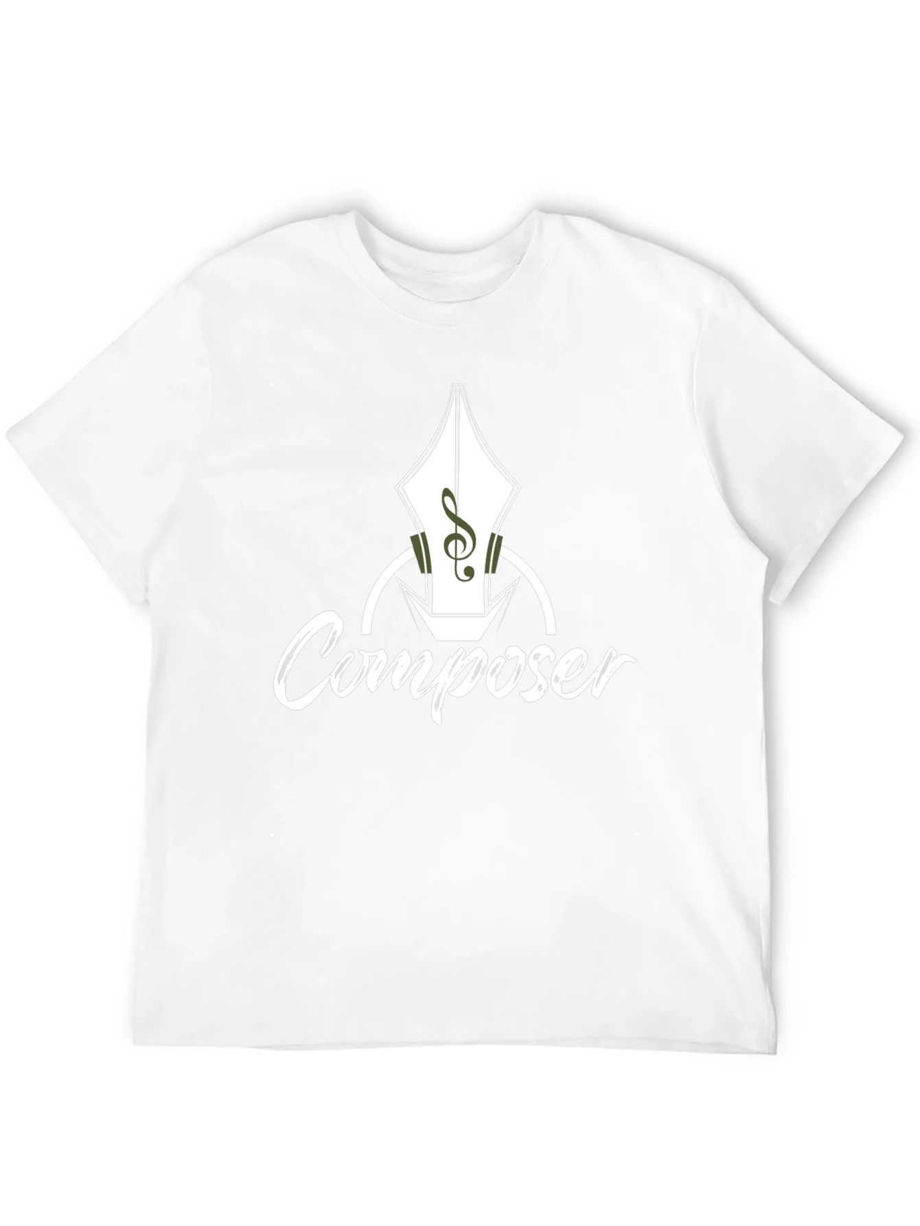 Composer T-Shirt - Music Pen Design
