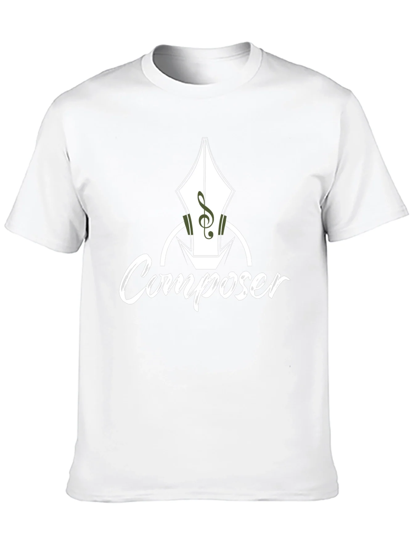 Composer T-Shirt - Music Pen Design