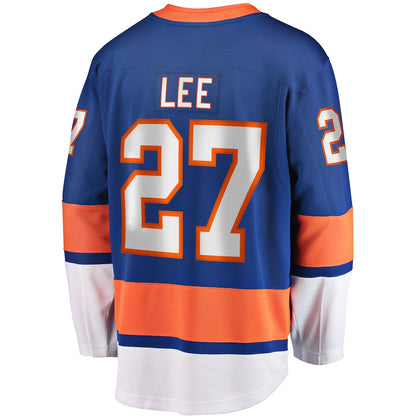 Anders Lee New York Islanders   Home Captain Patch Breakaway  Jersey - Royal