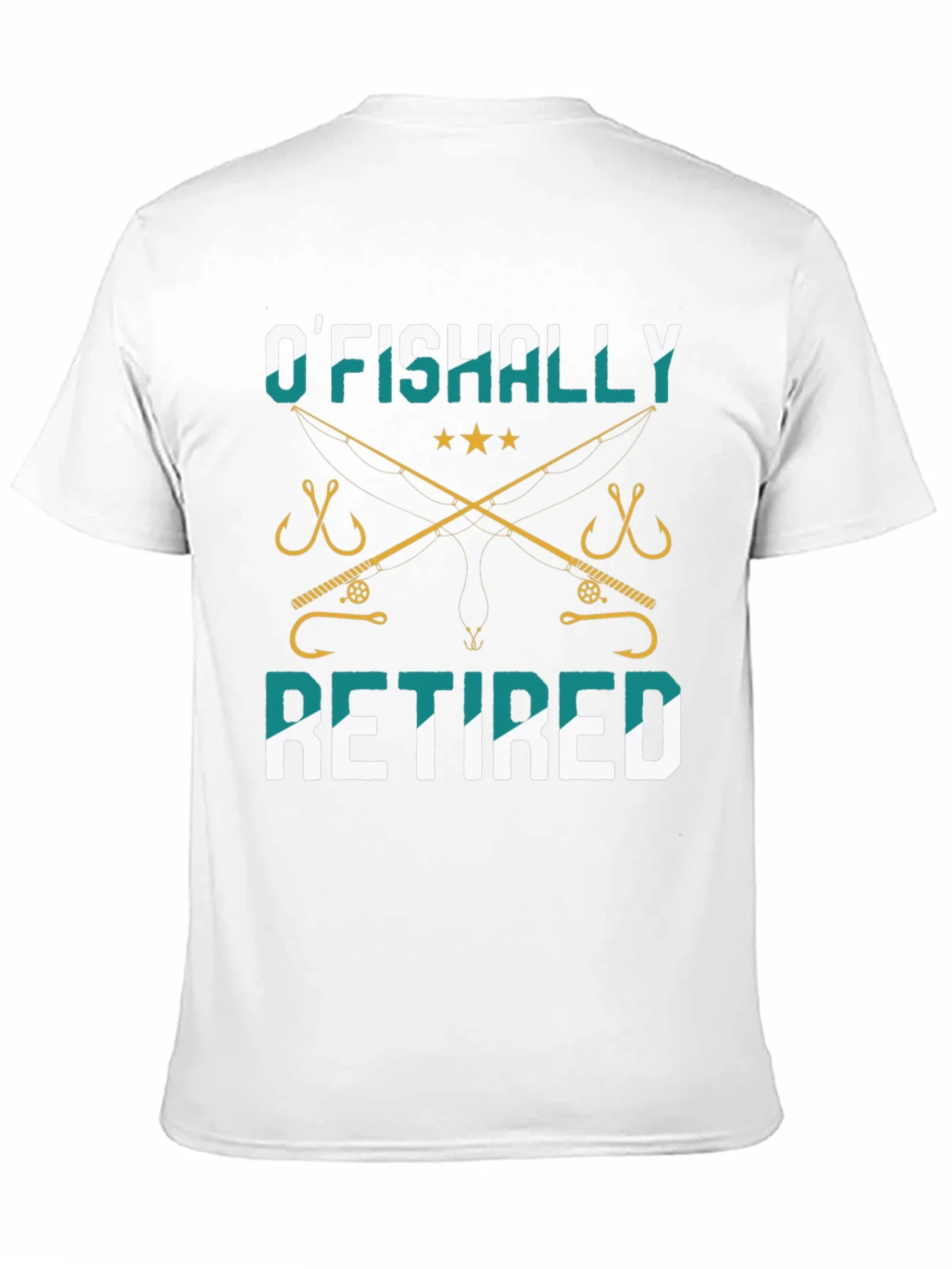OFishally Retired Fishing T-Shirt