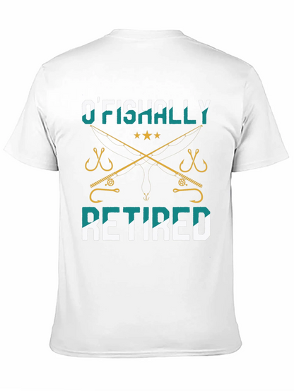 OFishally Retired Fishing T-Shirt