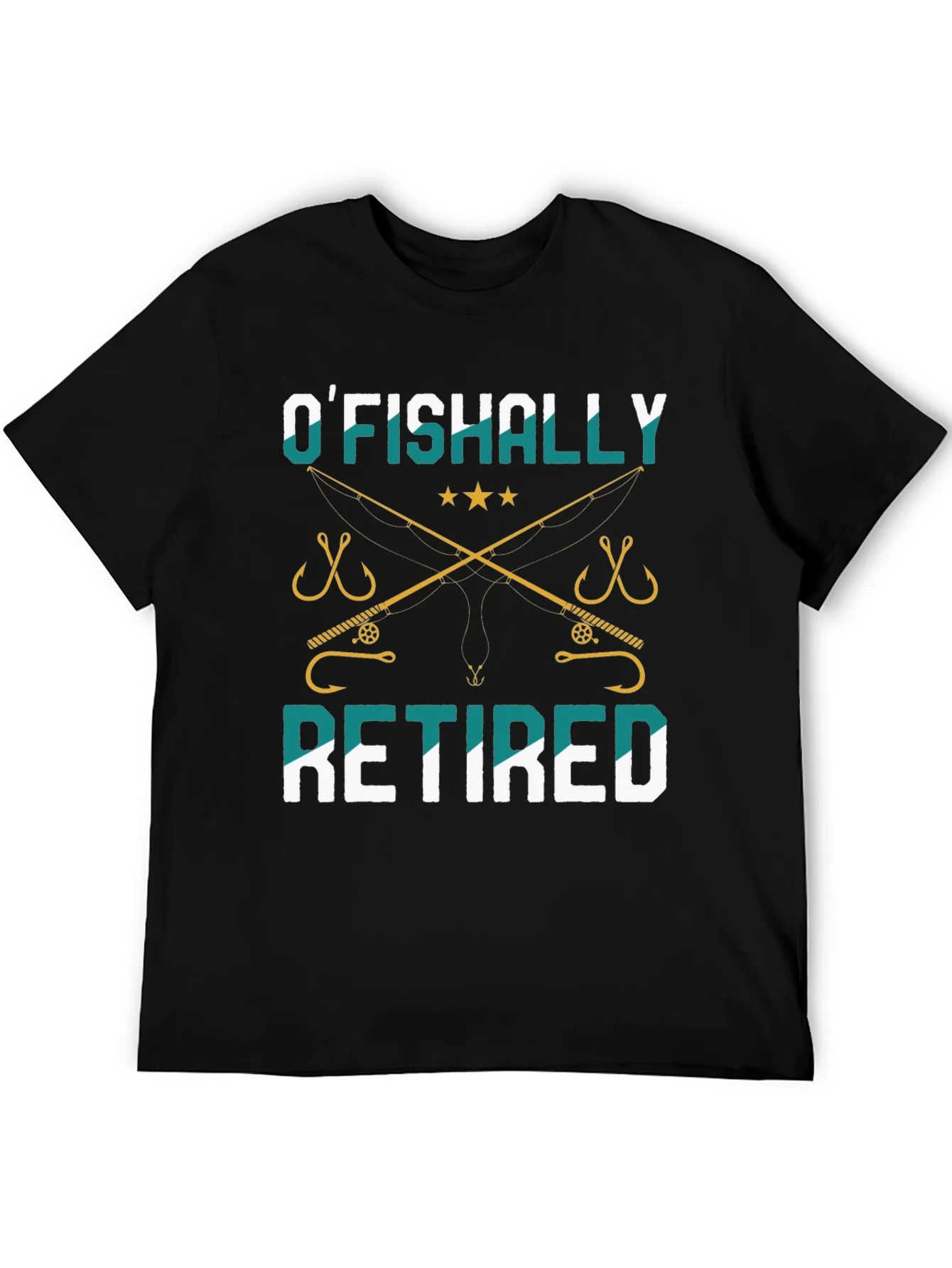 OFishally Retired Fishing T-Shirt