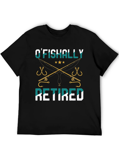 OFishally Retired Fishing T-Shirt