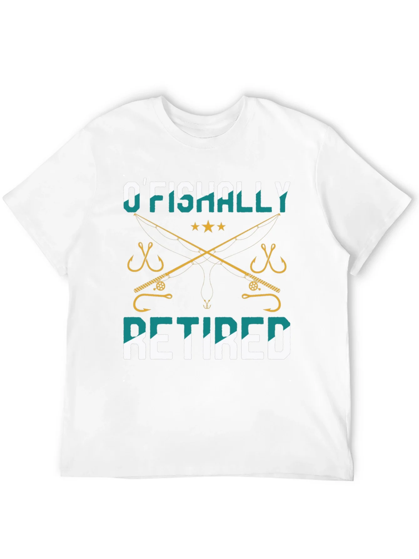 OFishally Retired Fishing T-Shirt