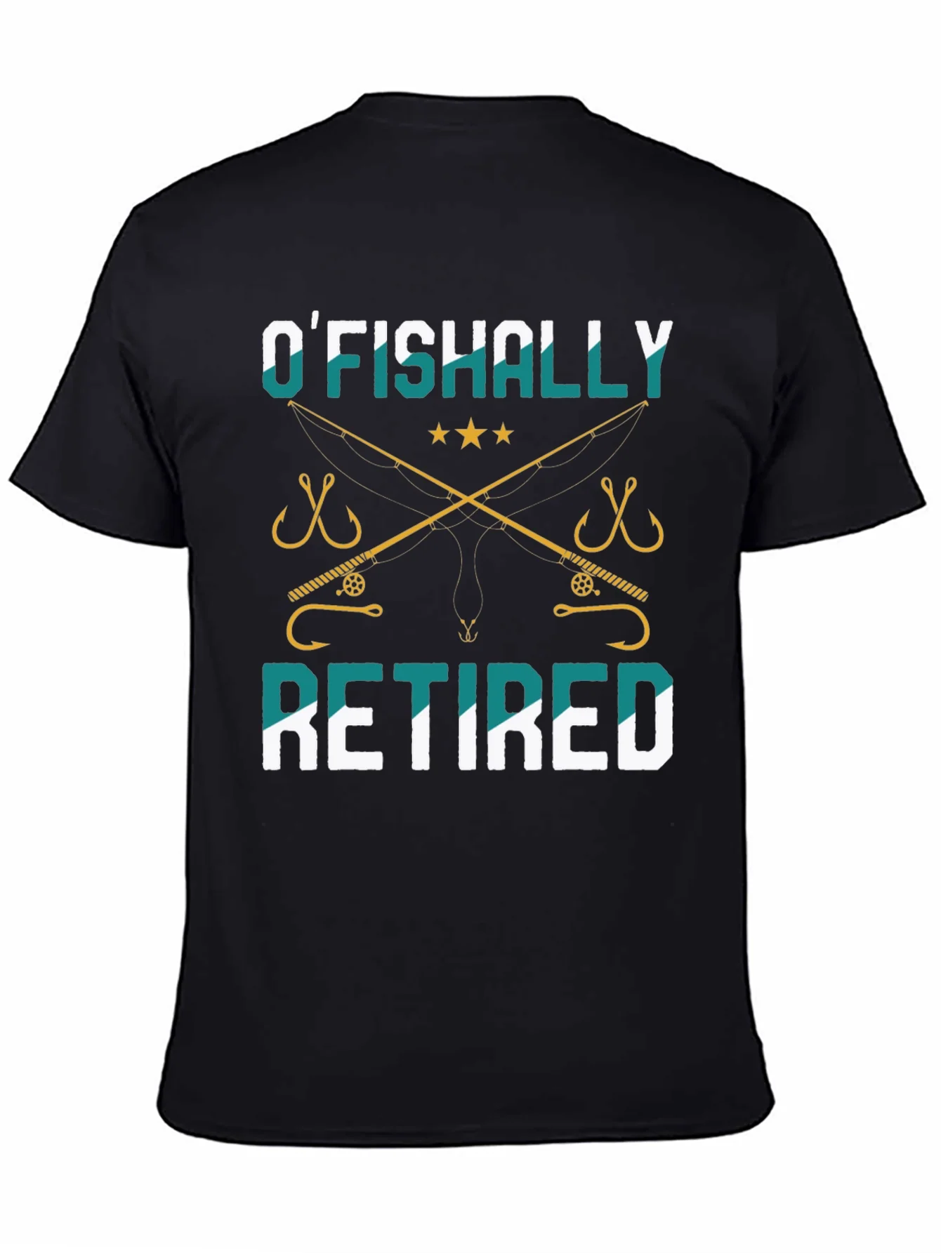 OFishally Retired Fishing T-Shirt
