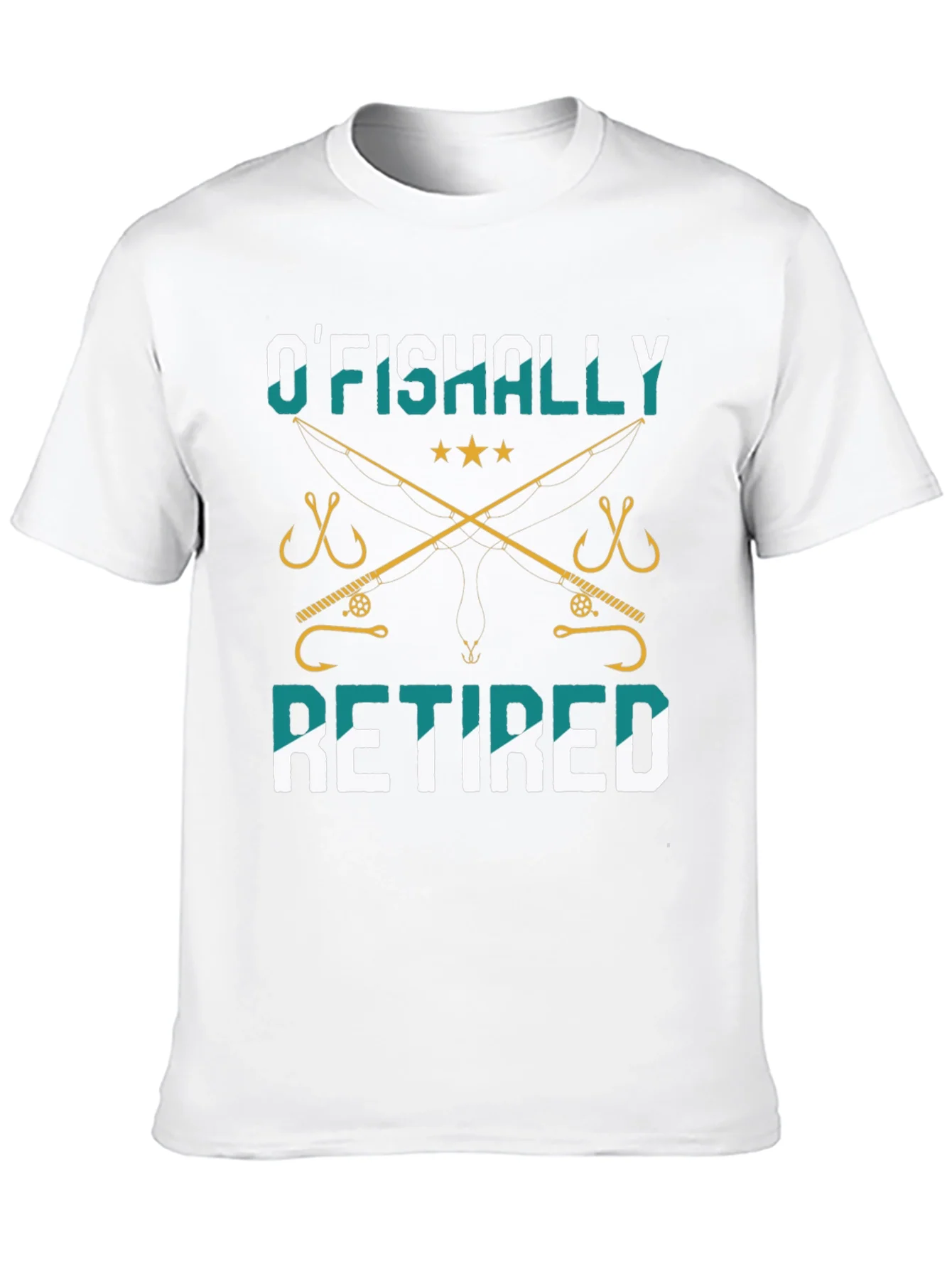 OFishally Retired Fishing T-Shirt