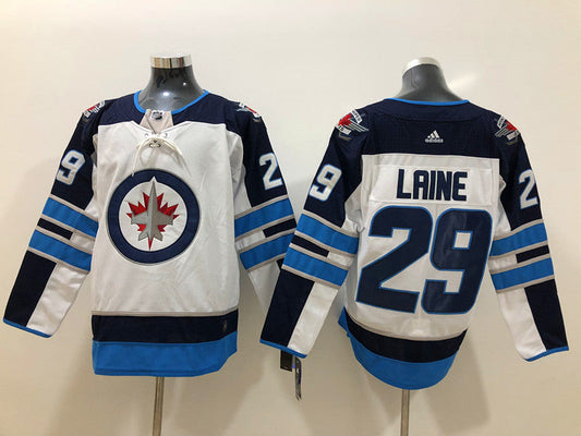Men's Winnipeg Jets Patrick Laine #29 White Home Breakaway Player Jersey1