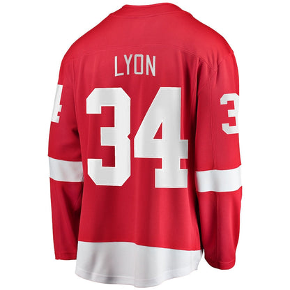 Alex Lyon Detroit Red Wings   Home Breakaway Jersey - Red