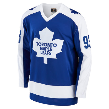 Doug Gilmour Toronto Maple Leafs  Breakaway Retired  Jersey - Blue