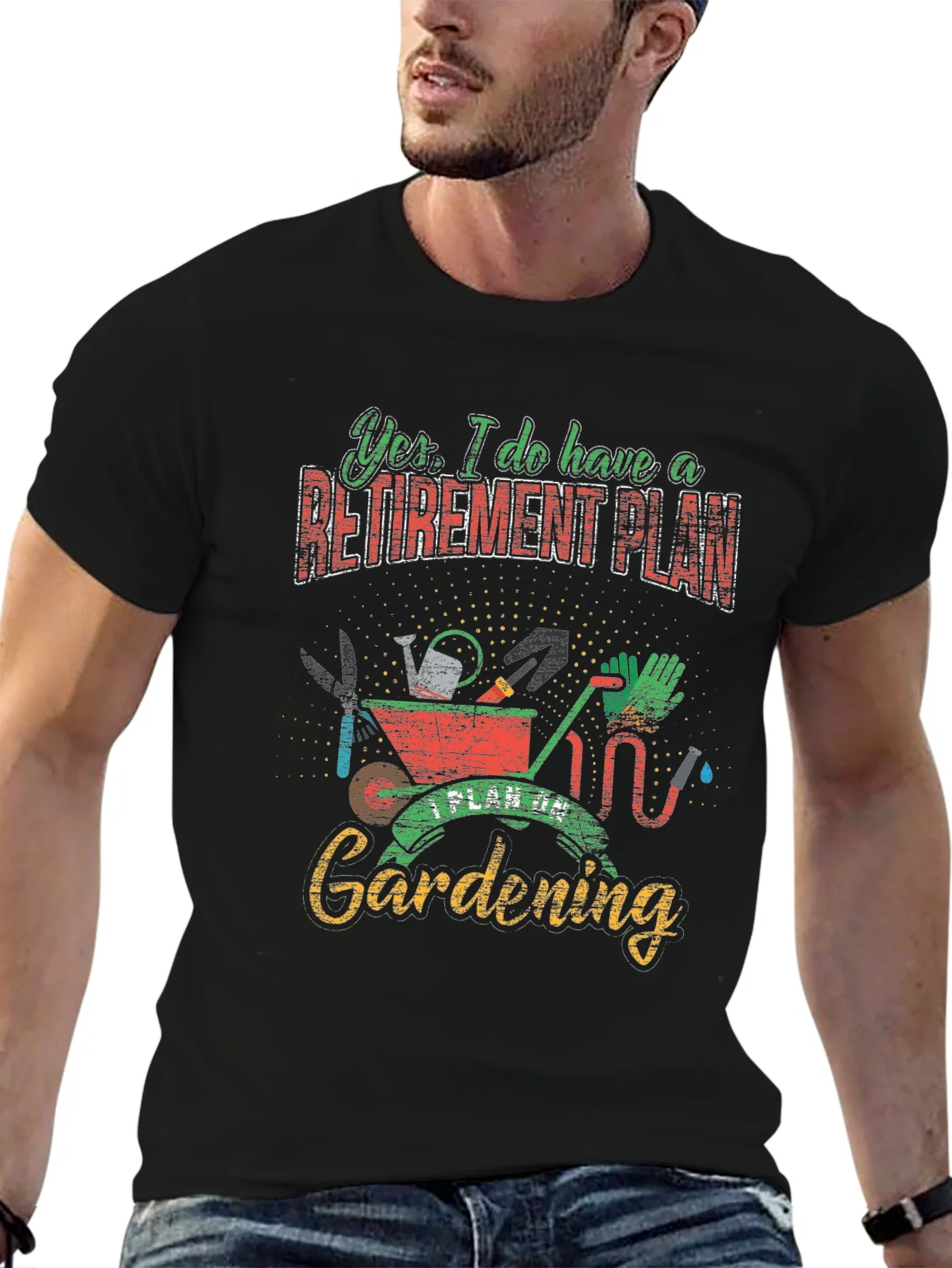 Gardening Retirement Plan T-Shirt