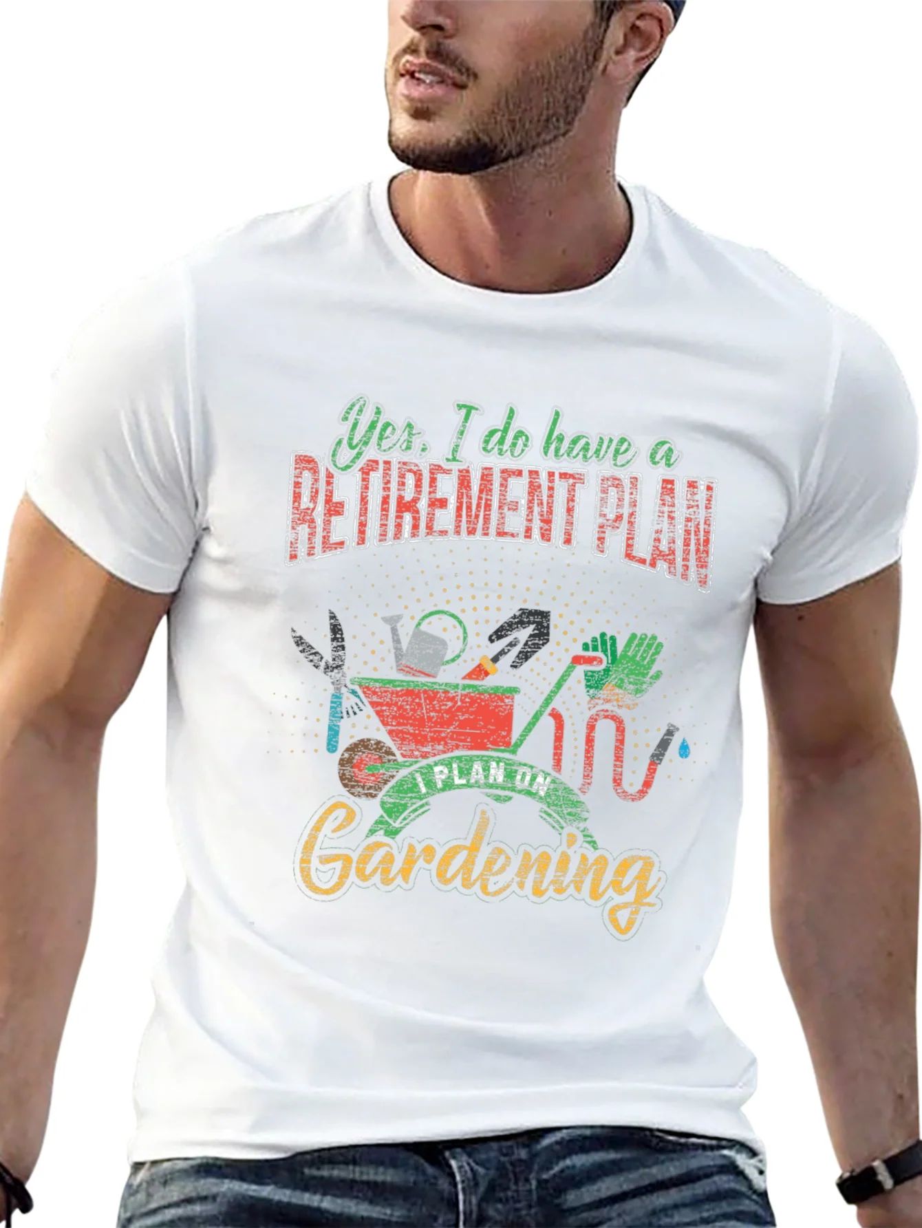Gardening Retirement Plan T-Shirt