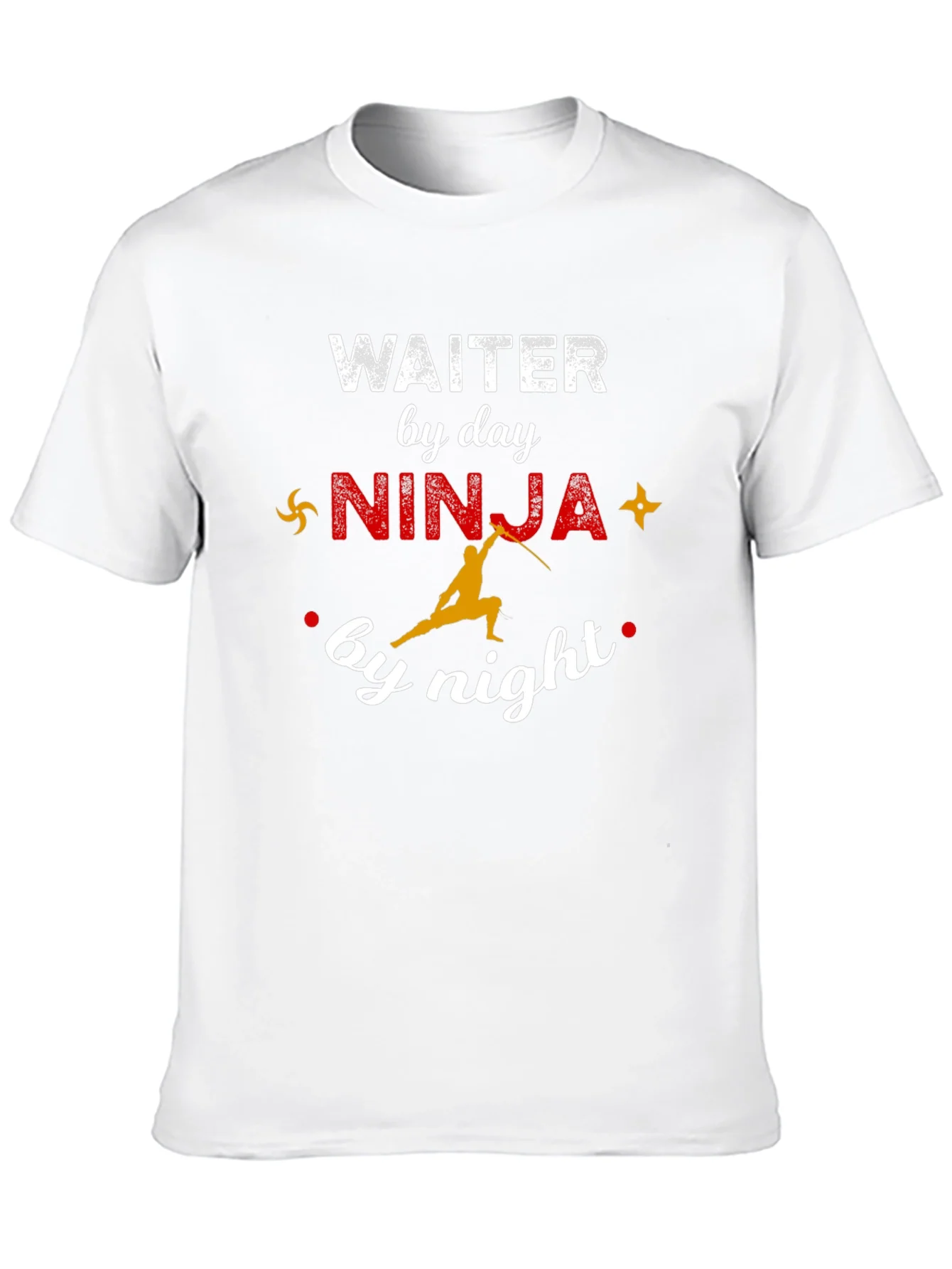 Waiter by Day Ninja by Night Graphic Tee