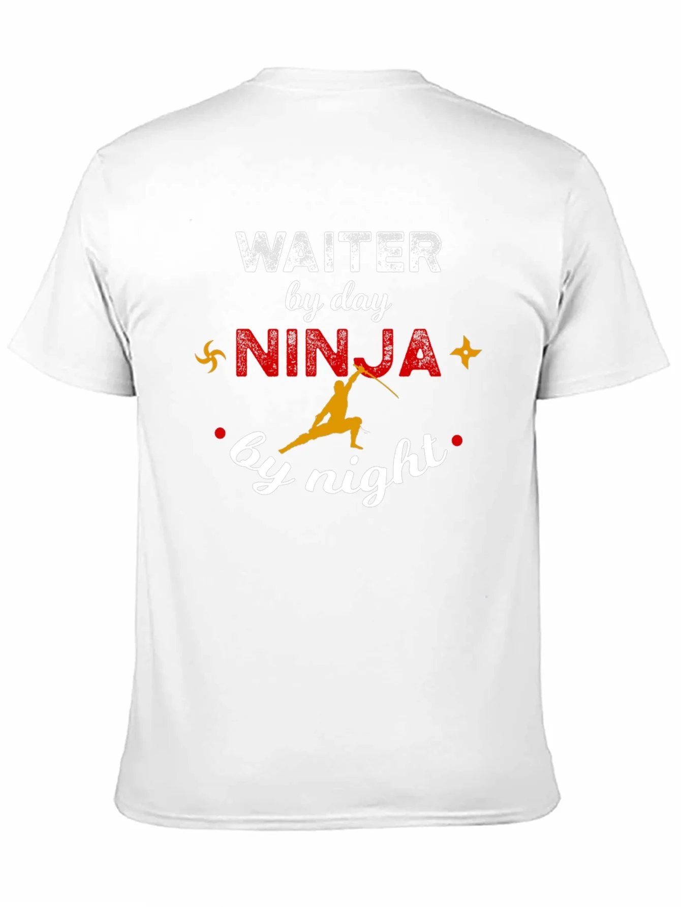 Waiter by Day Ninja by Night Graphic Tee