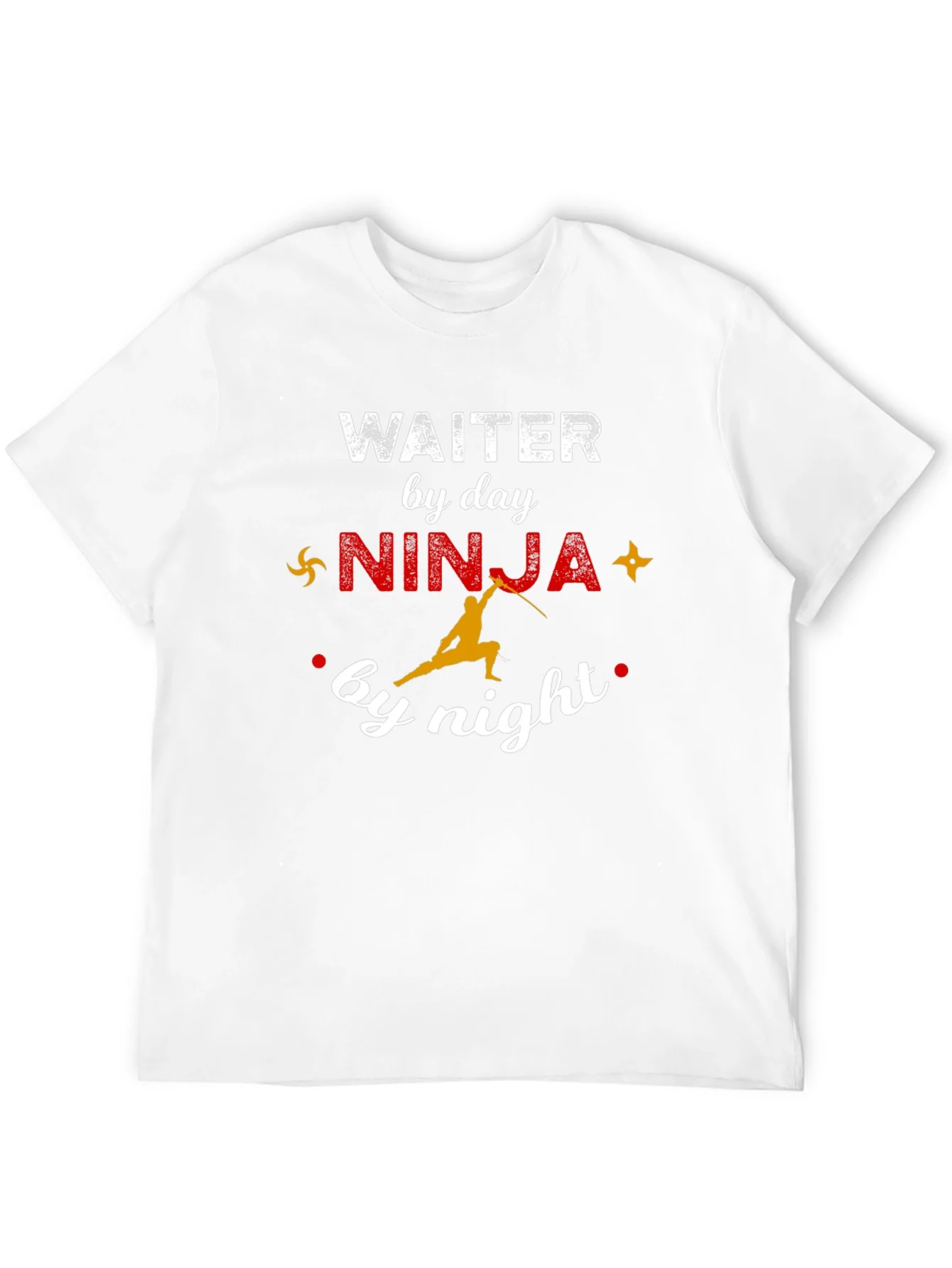 Waiter by Day Ninja by Night Graphic Tee