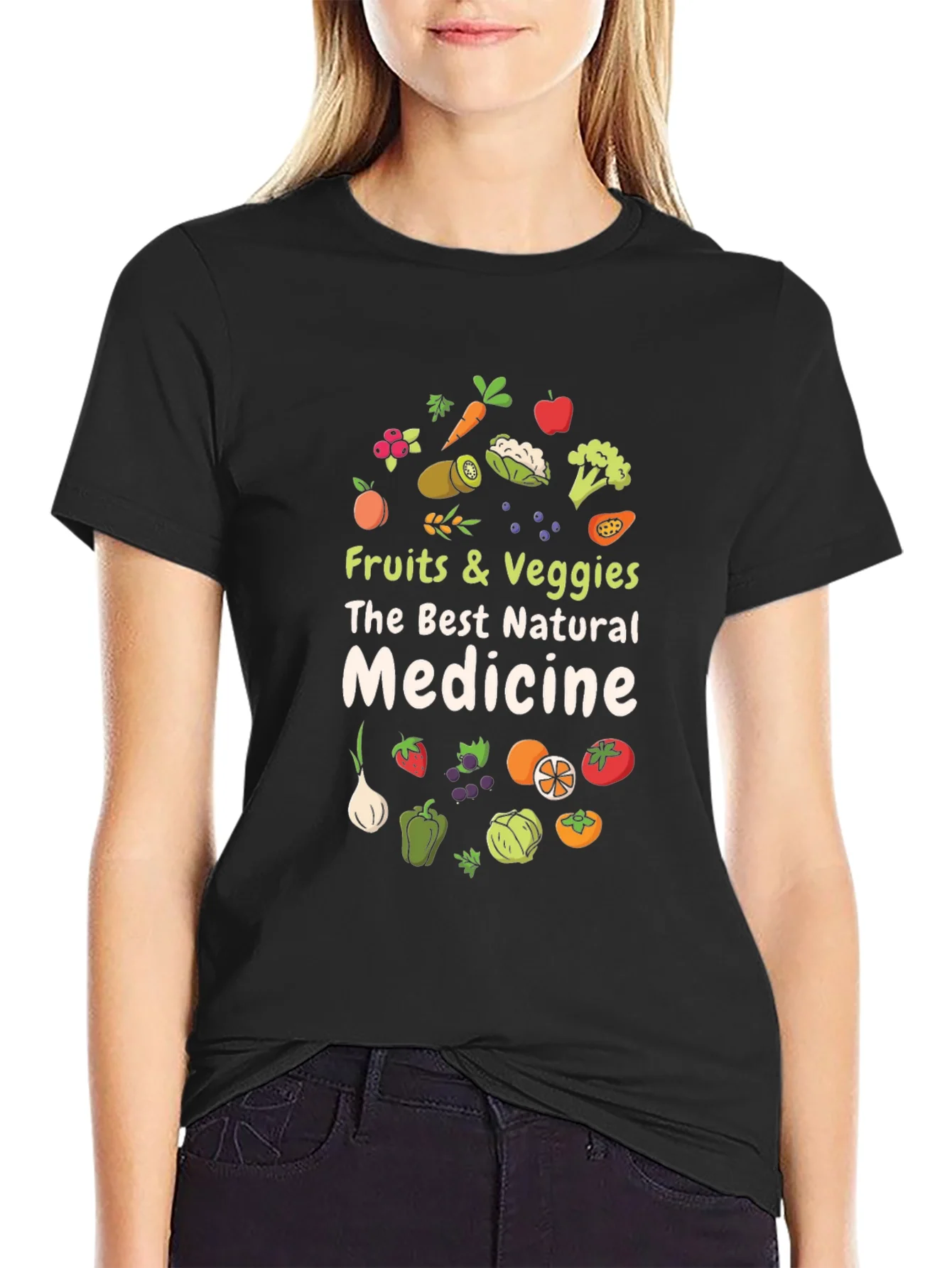 Fruits & Veggies Natural Medicine T-Shirt
