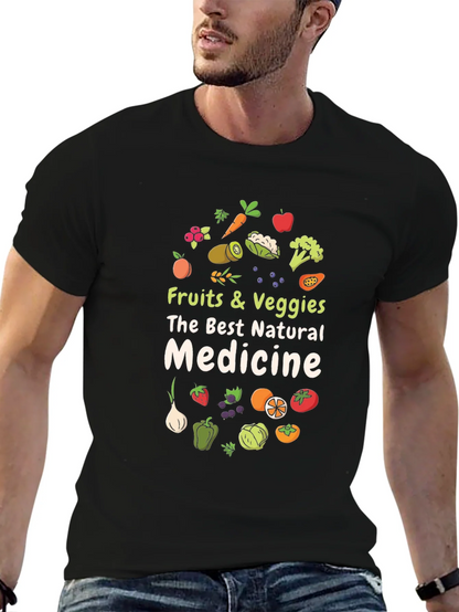 Fruits & Veggies Natural Medicine T-Shirt