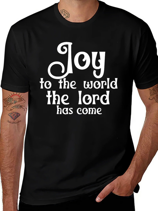 Joy to the World T-Shirt - Holiday Christmas Tee