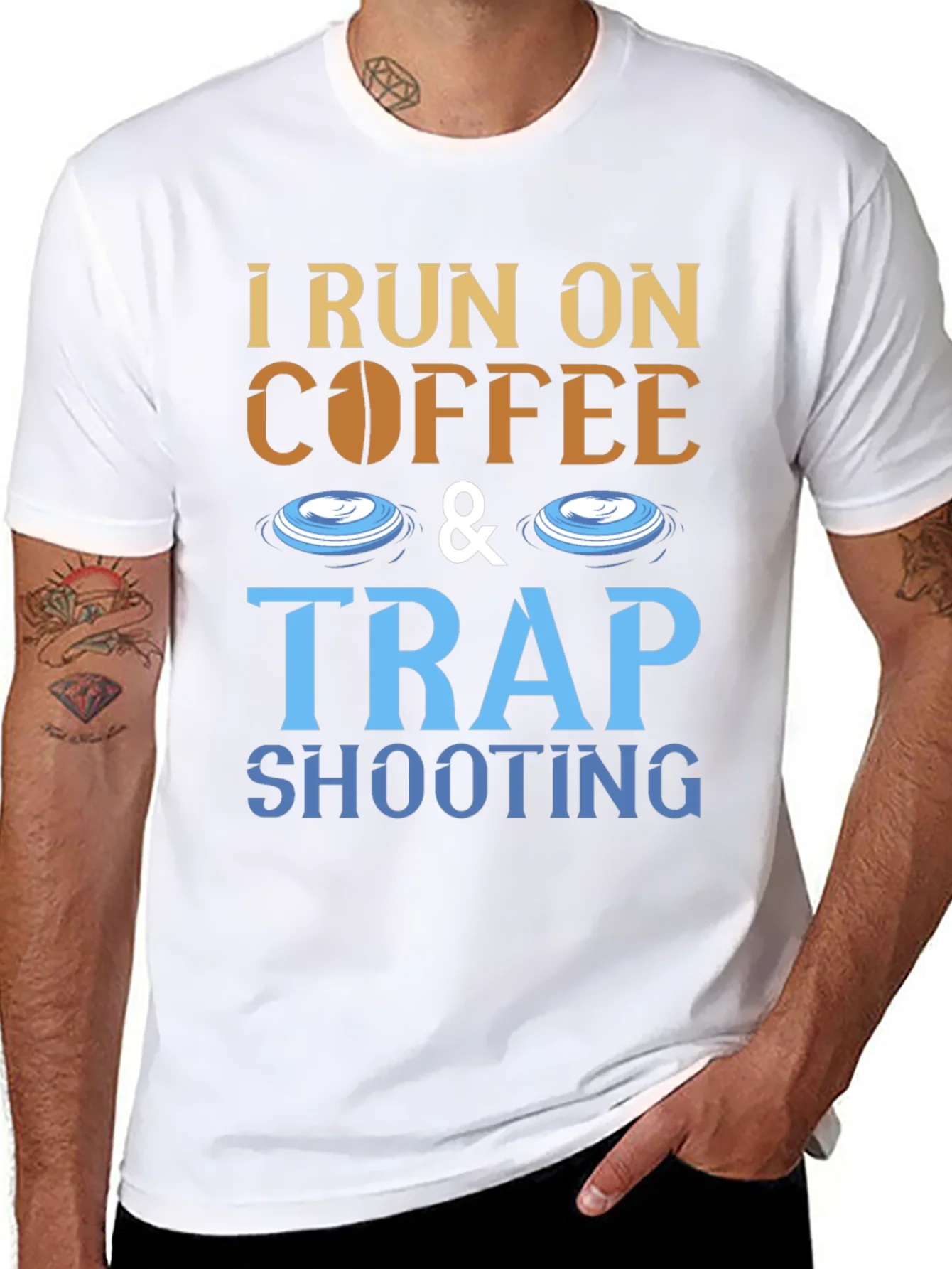 Coffee & Trap Shooting T-Shirt