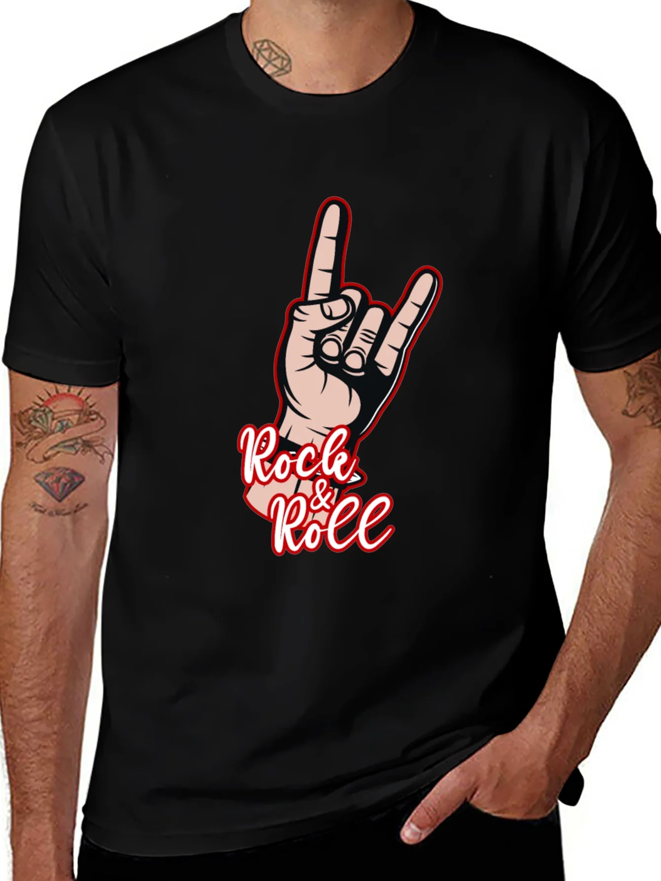 Rock and Roll Hand Sign T-Shirt