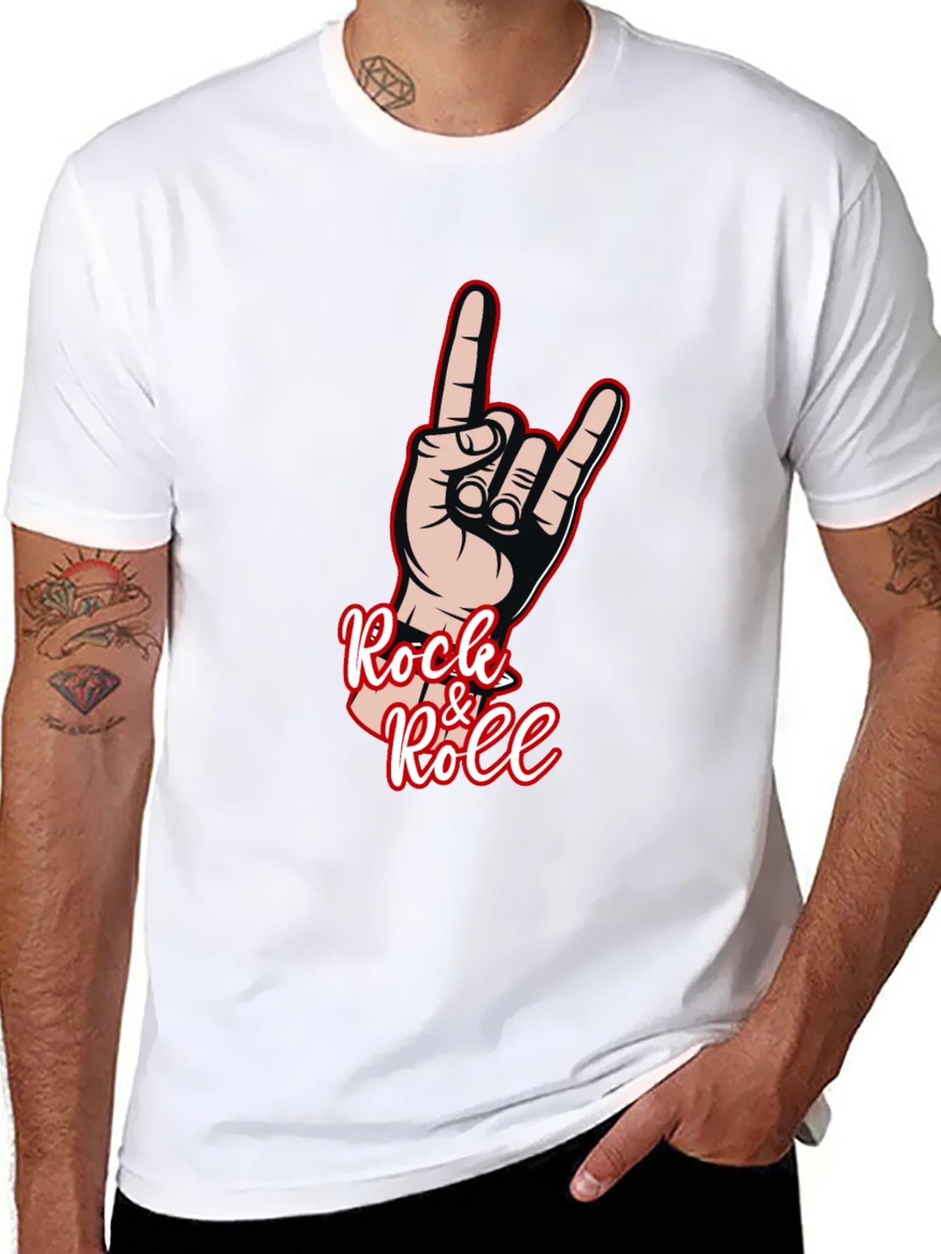 Rock and Roll Hand Sign T-Shirt