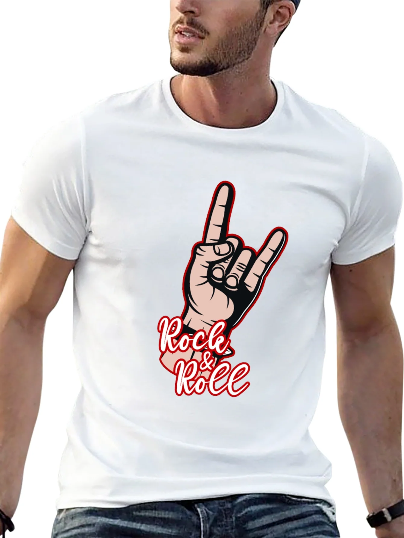 Rock and Roll Hand Sign T-Shirt