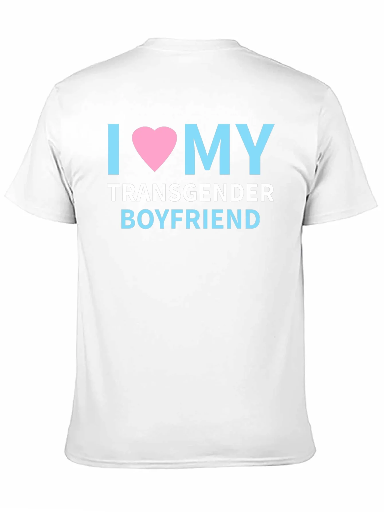 I Love My Transgender Boyfriend Pride T-Shirt