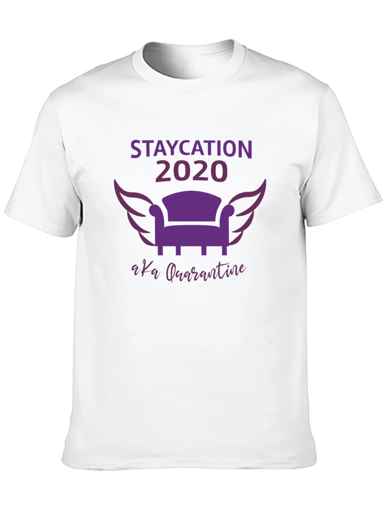 Staycation 2020 Quarantine Graphic Tee