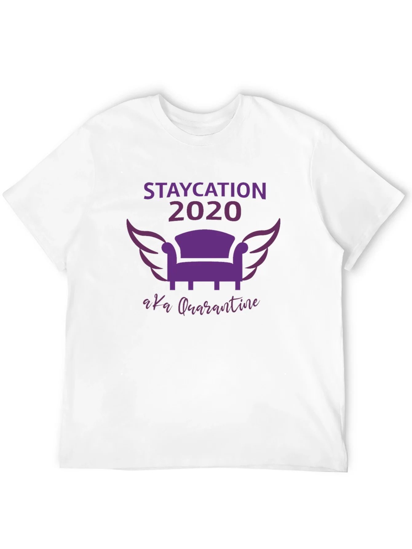 Staycation 2020 Quarantine Graphic Tee