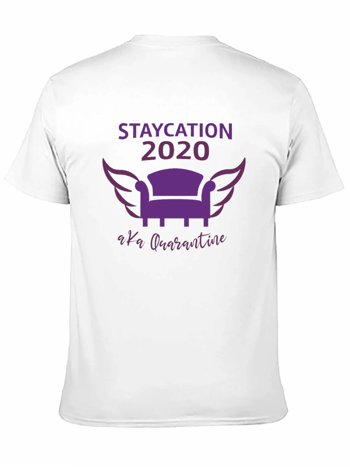 Staycation 2020 Quarantine Graphic Tee