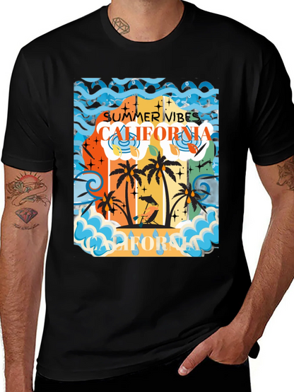 California Summer Vibes Graphic Tee