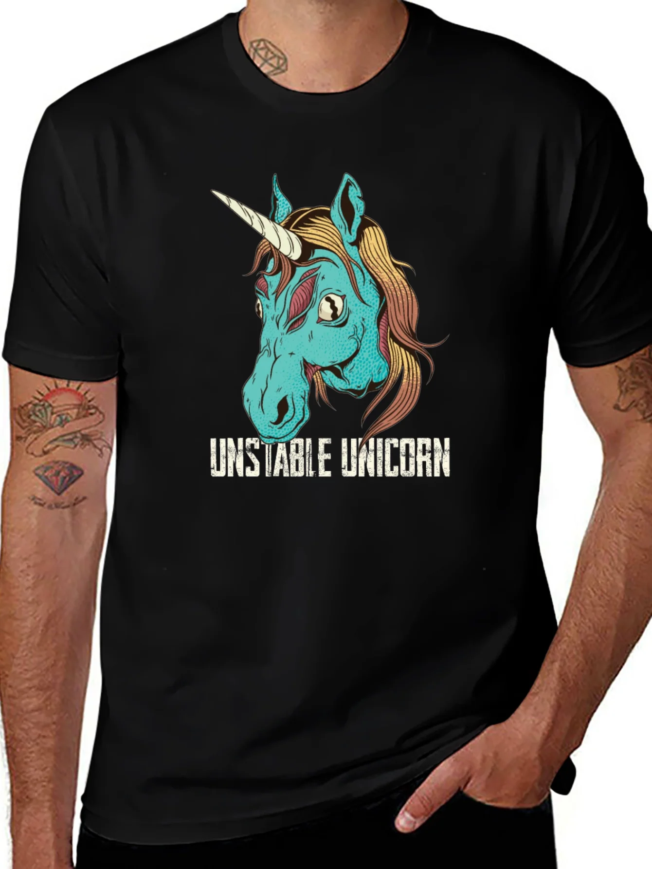 Unstable Unicorn Graphic Tee
