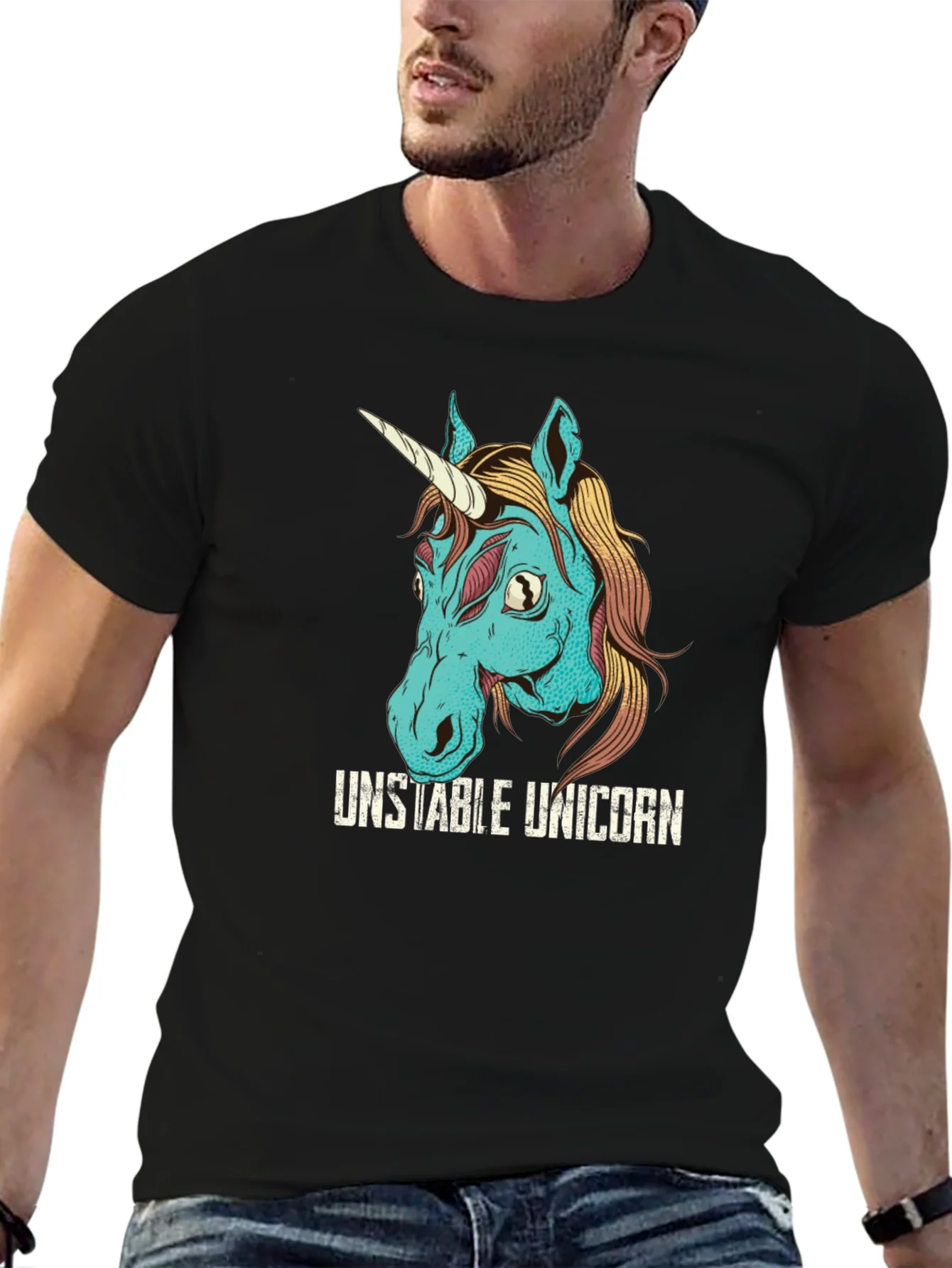Unstable Unicorn Graphic Tee