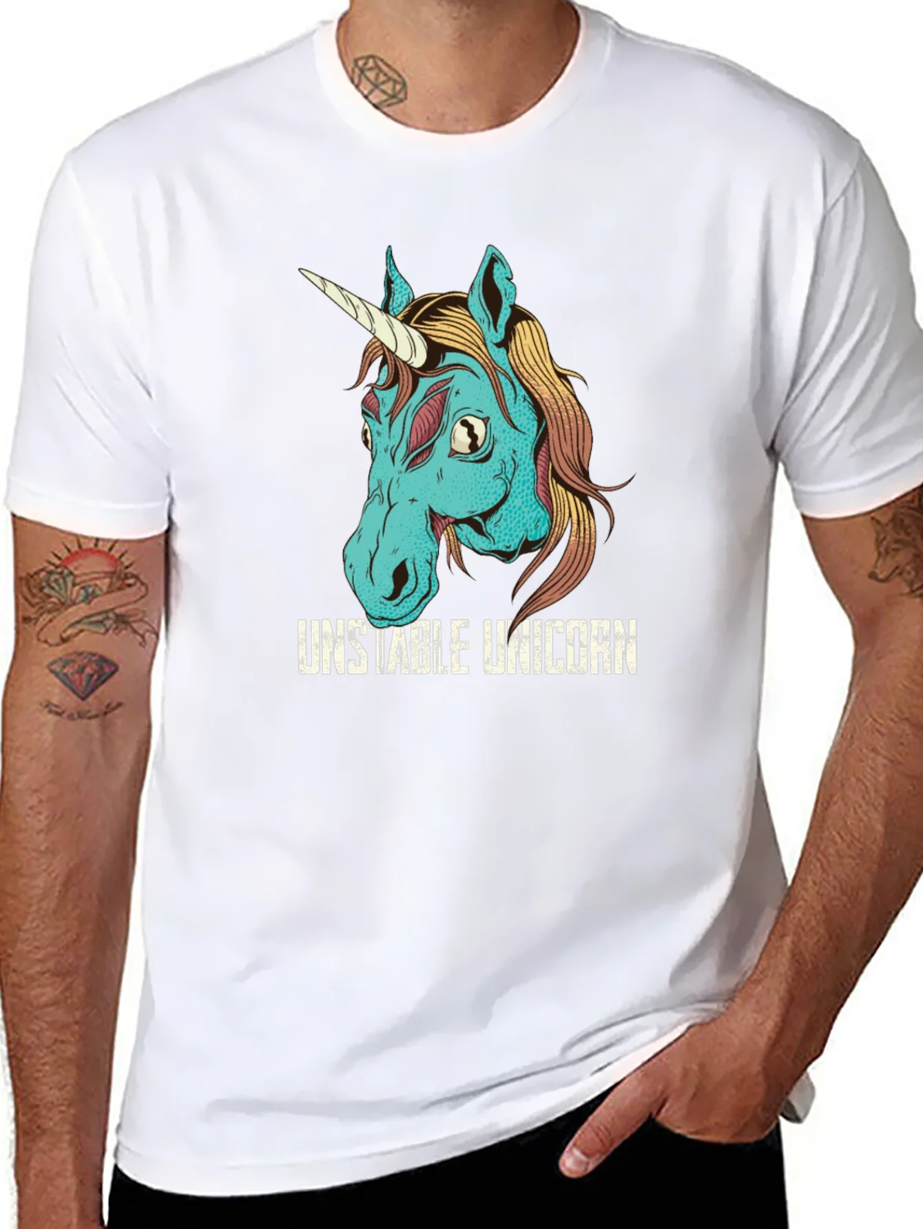 Unstable Unicorn Graphic Tee