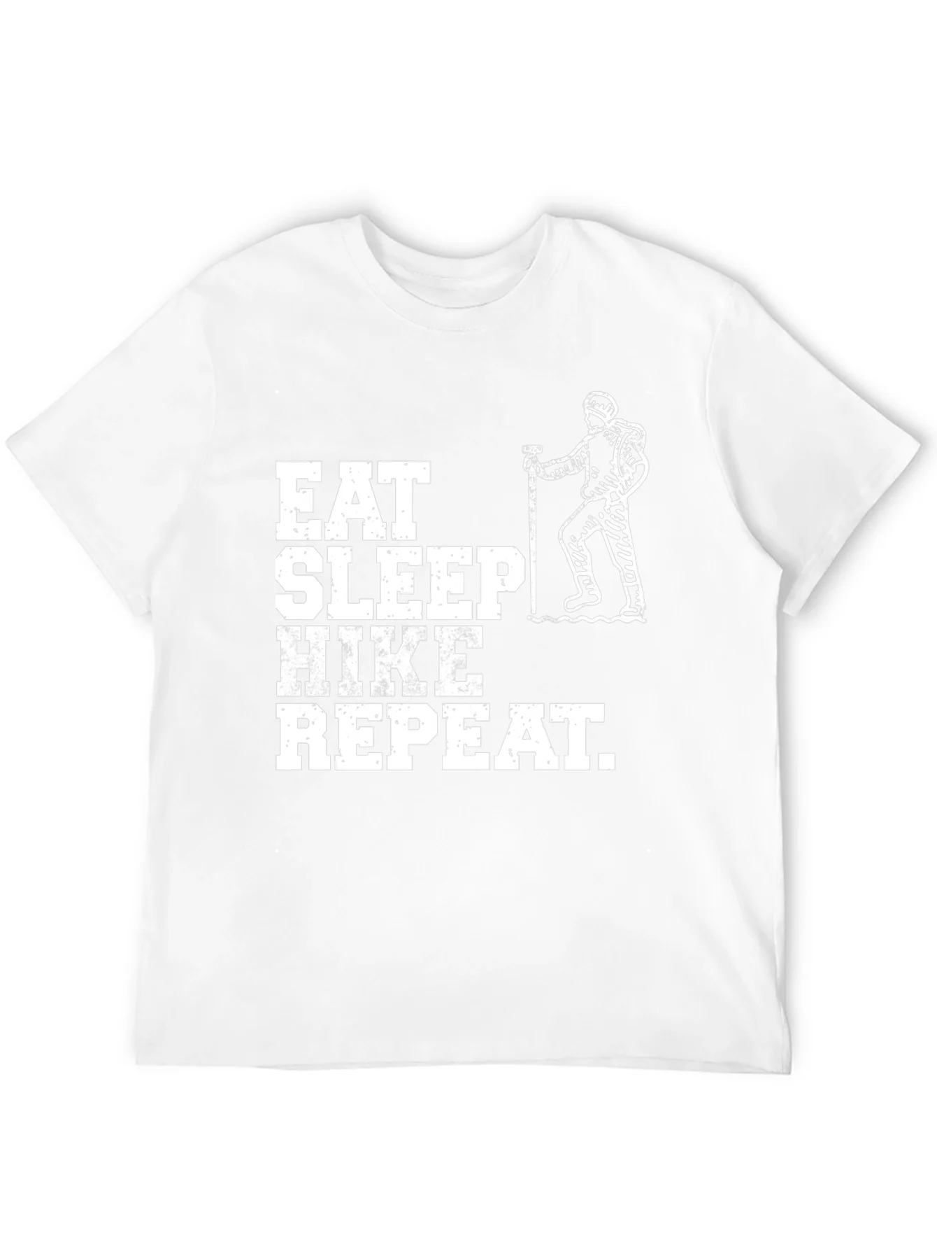Eat Sleep Hike Repeat Black T-Shirt