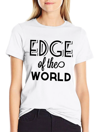 Edge of the World Black T-Shirt
