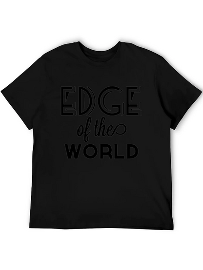 Edge of the World Black T-Shirt