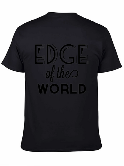 Edge of the World Black T-Shirt
