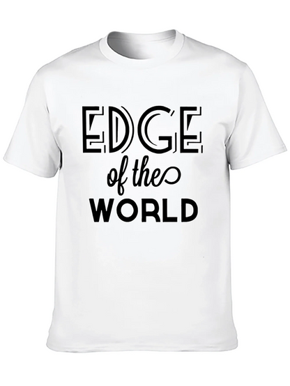Edge of the World Black T-Shirt