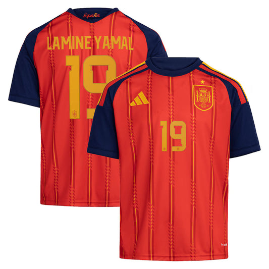 Lamine Yamal Spain National Team 2026 Home Jersey - Red