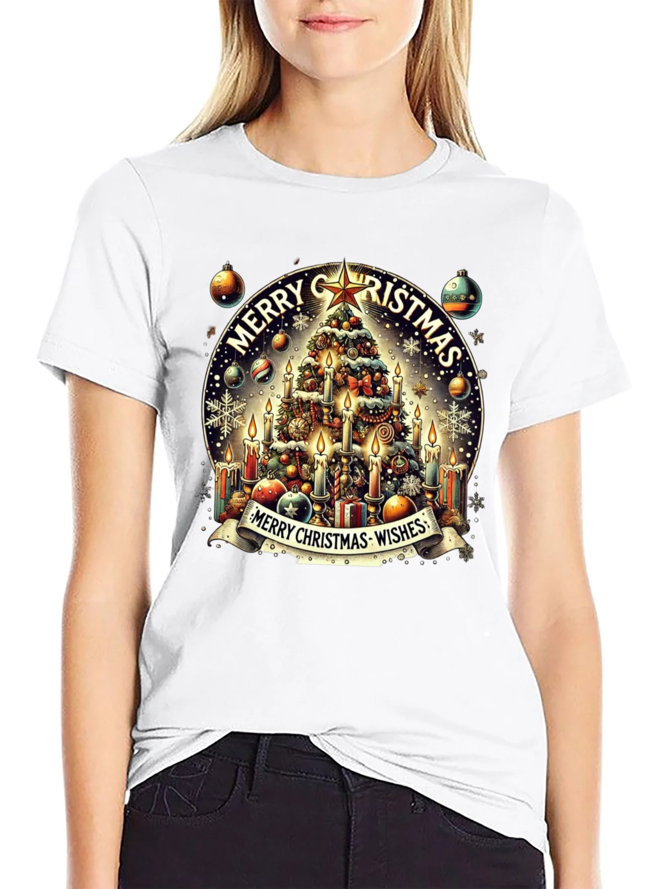Festive Christmas Tree Tee